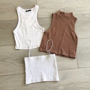 bundle of 3 Zara tops